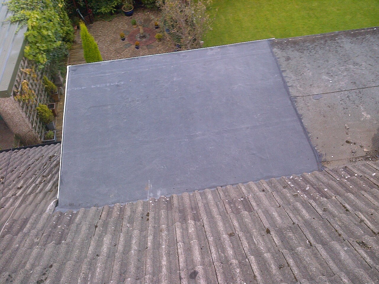 Flat Roof Installation & Repair on a UK home - photo 1