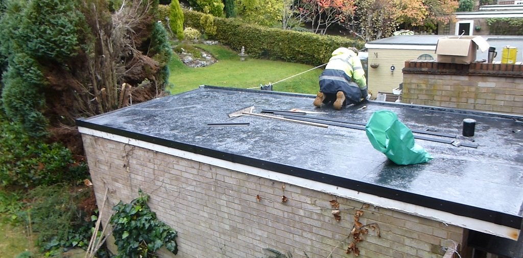 Flat Roof Installation & Repair on a UK home - photo 4