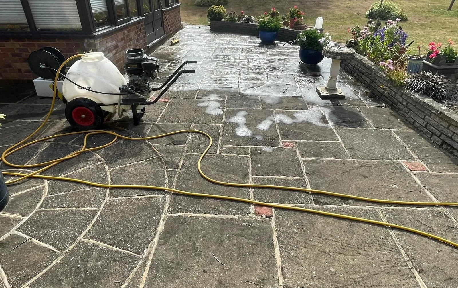 Patio & Path Cleaning on a UK home - photo 2